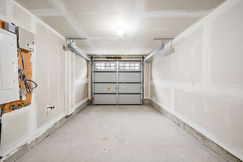 Clean Garage Real Estate Photo